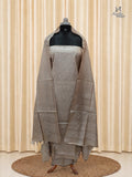 Champagne Beige Tussar Silk Churidar