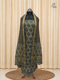 Sage green Maheshwari Silk Churidar